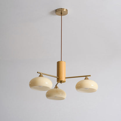 Ellisse Glass Globe Chandelier