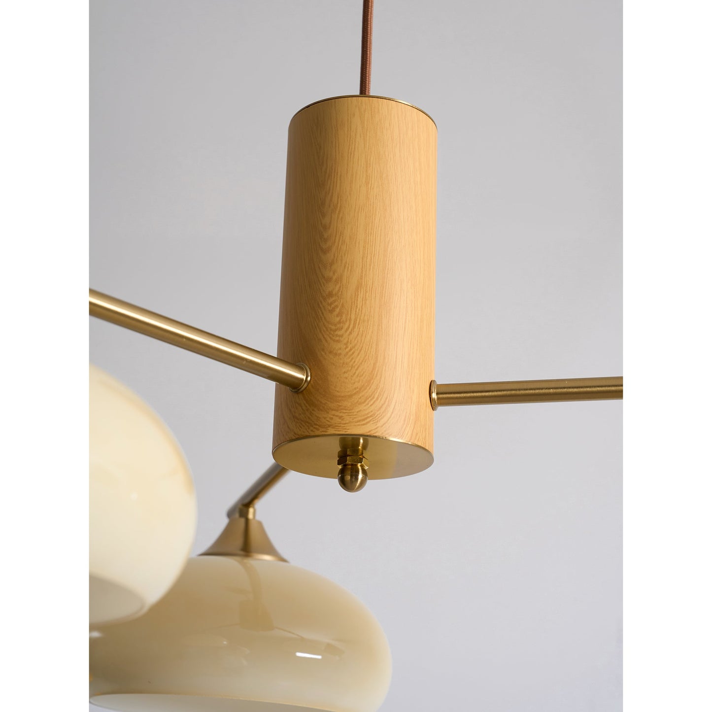 Ellisse Glass Globe Chandelier