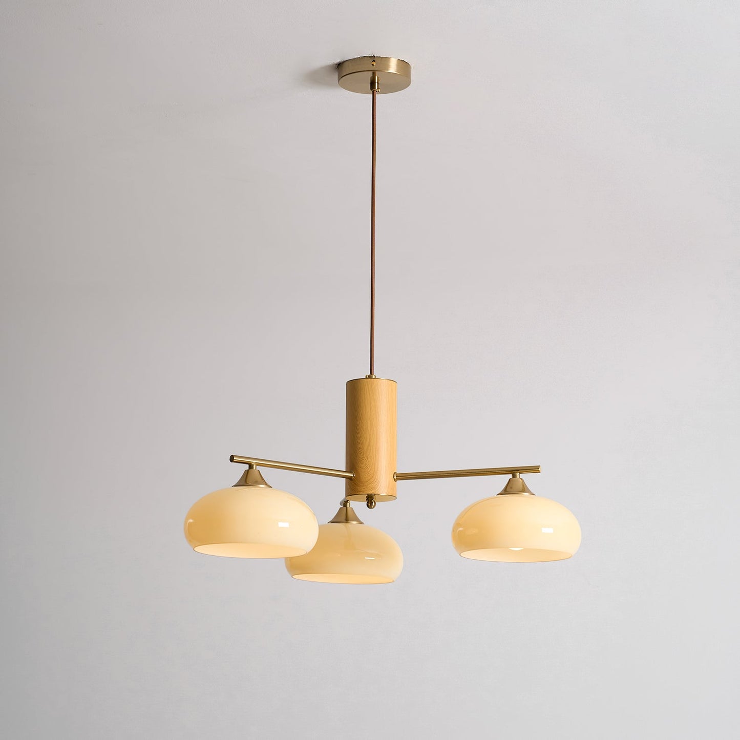 Ellisse Glass Globe Chandelier