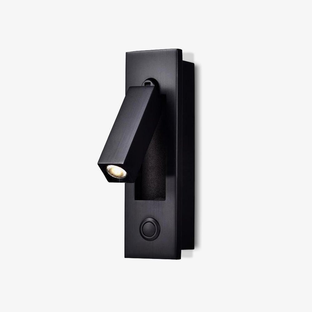 Fold Recessed Bedside Reading Light