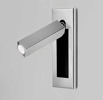 Fold Recessed Bedside Reading Light