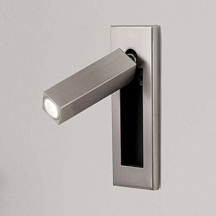 Fold Recessed Bedside Reading Light