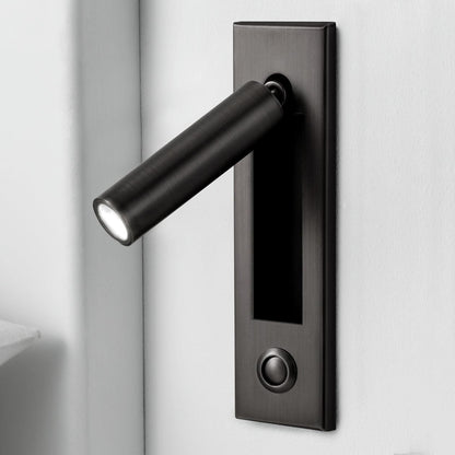 Fold Recessed Bedside Reading Light