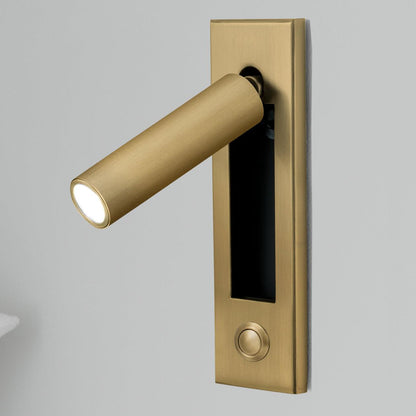 Fold Recessed Bedside Reading Light
