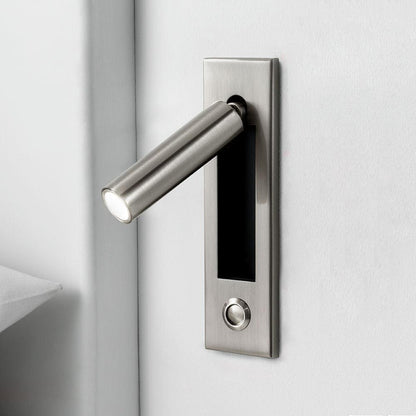 Fold Recessed Bedside Reading Light