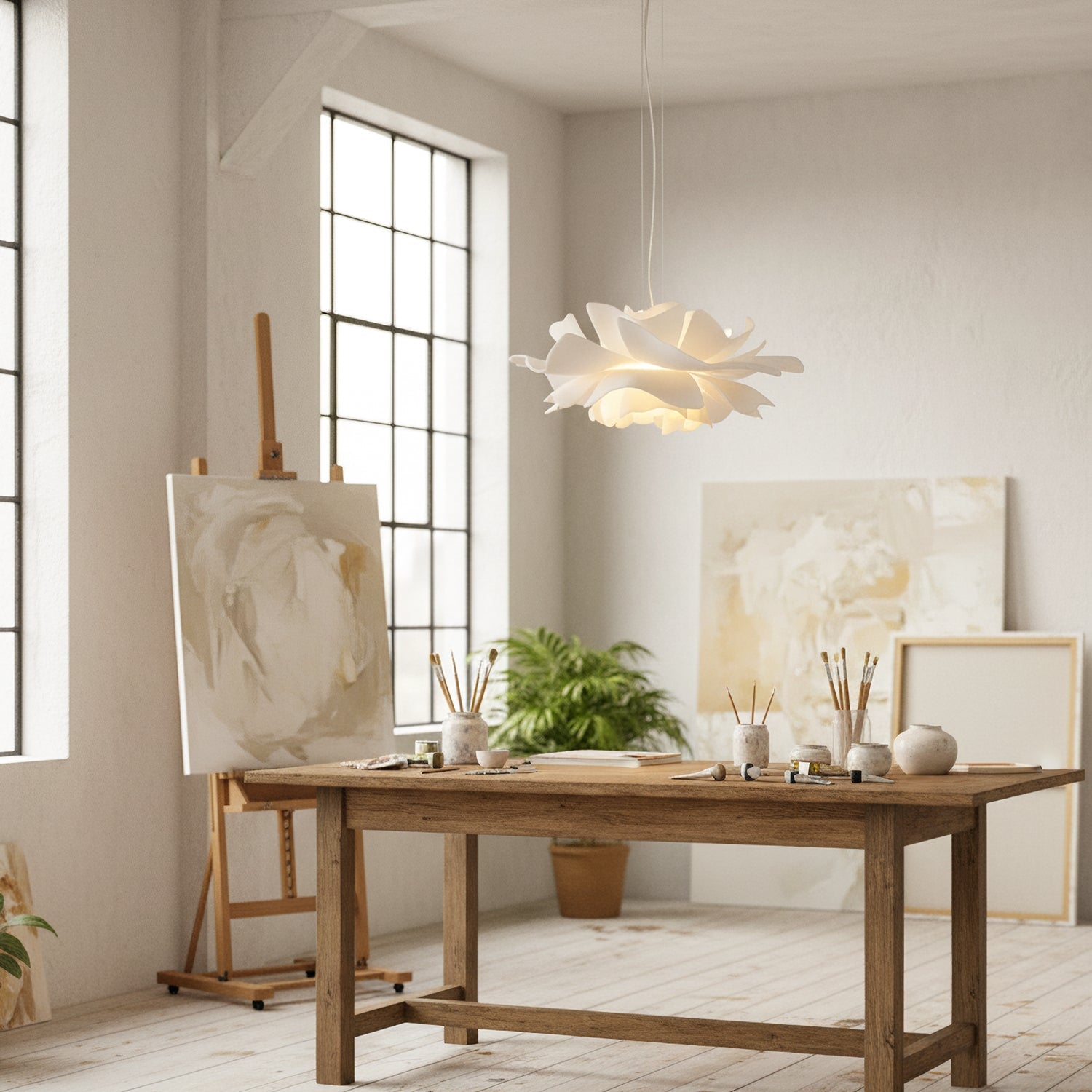 Loto Petal Pendant Light