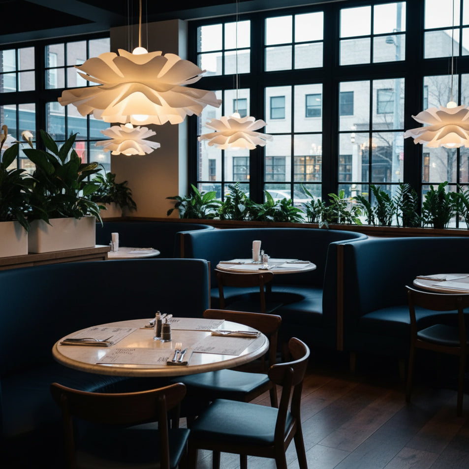 Loto Petal Pendant Light
