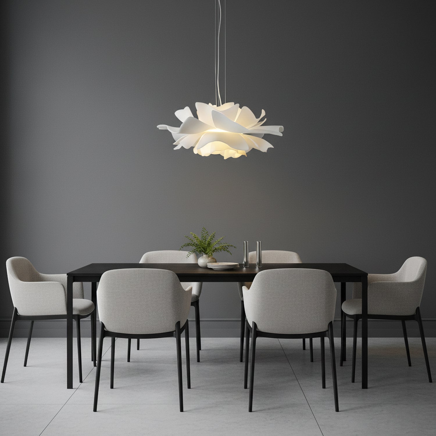 Loto Petal Pendant Light