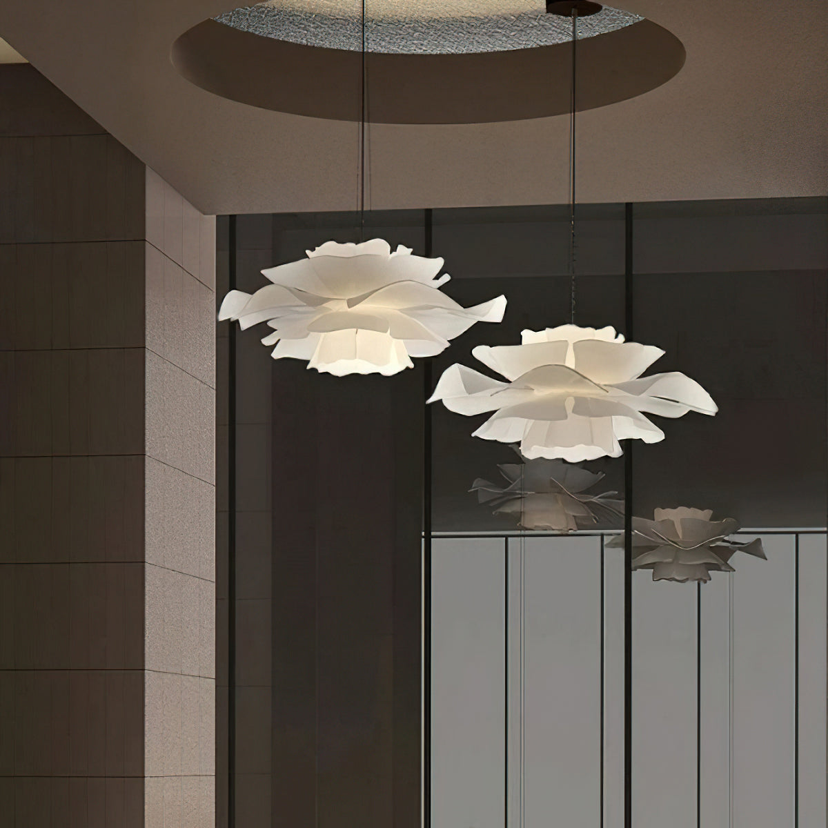 Loto Petal Pendant Light