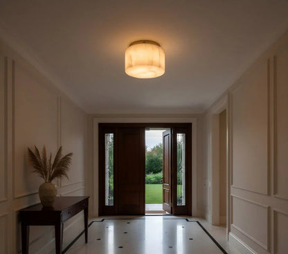 Luna Alabaster Ceiling Light