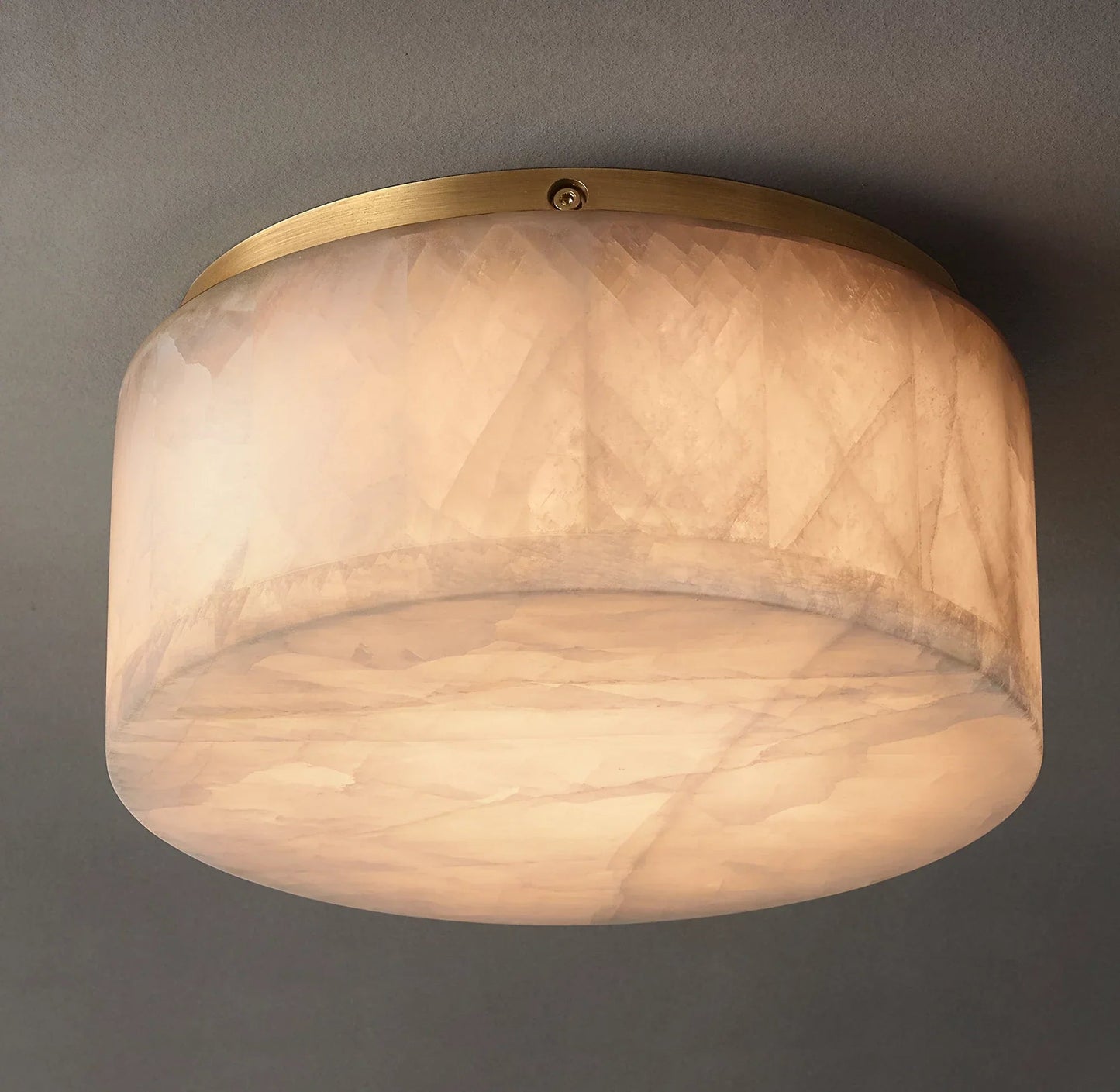 Luna Alabaster Ceiling Light
