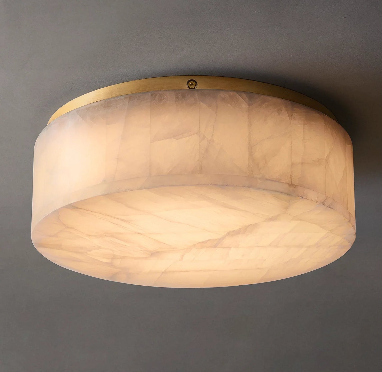 Luna Alabaster Ceiling Light