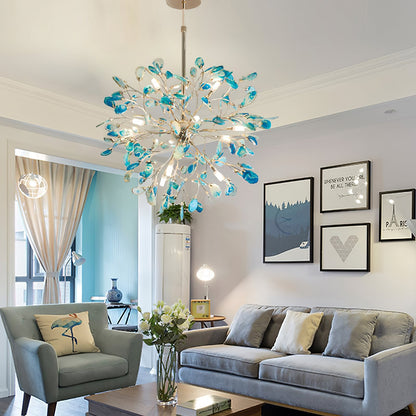 Pietra Agate Slice Chandelier