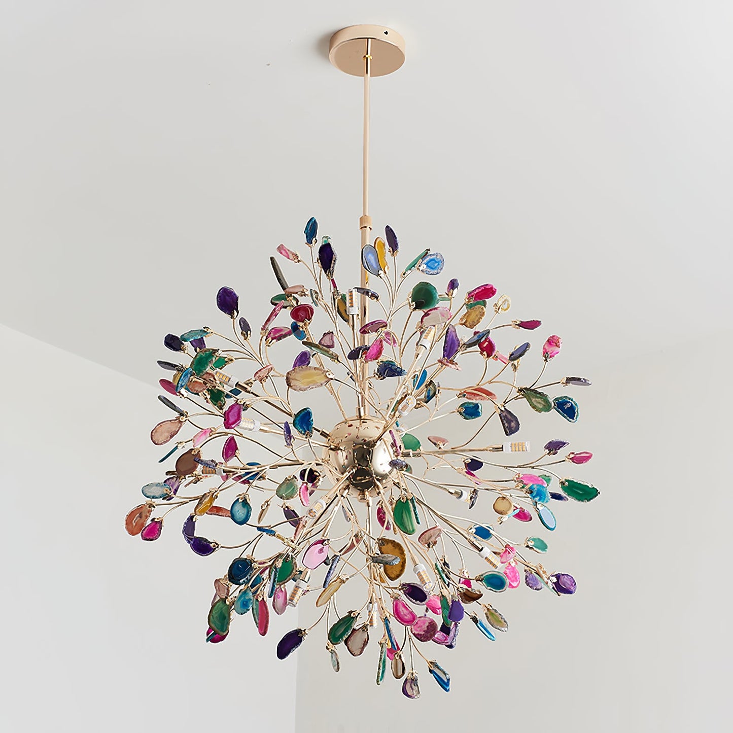 Pietra Agate Slice Chandelier
