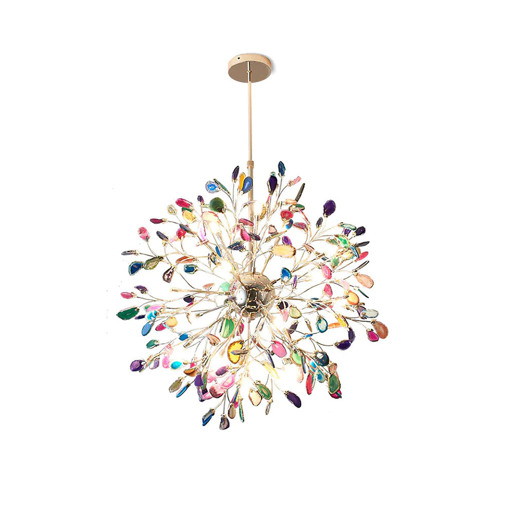 Pietra Agate Slice Chandelier