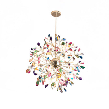 Pietra Agate Slice Chandelier