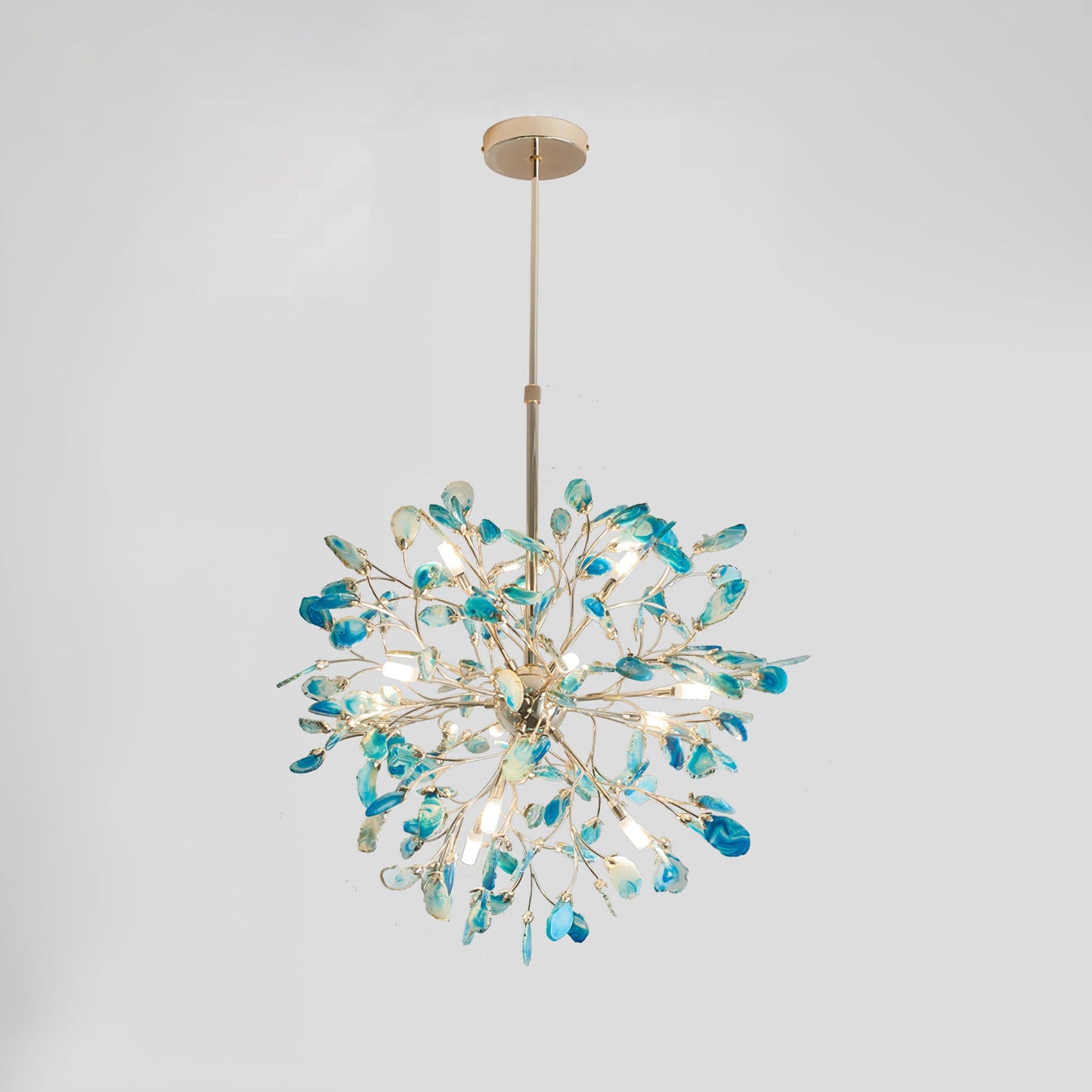 Pietra Agate Slice Chandelier