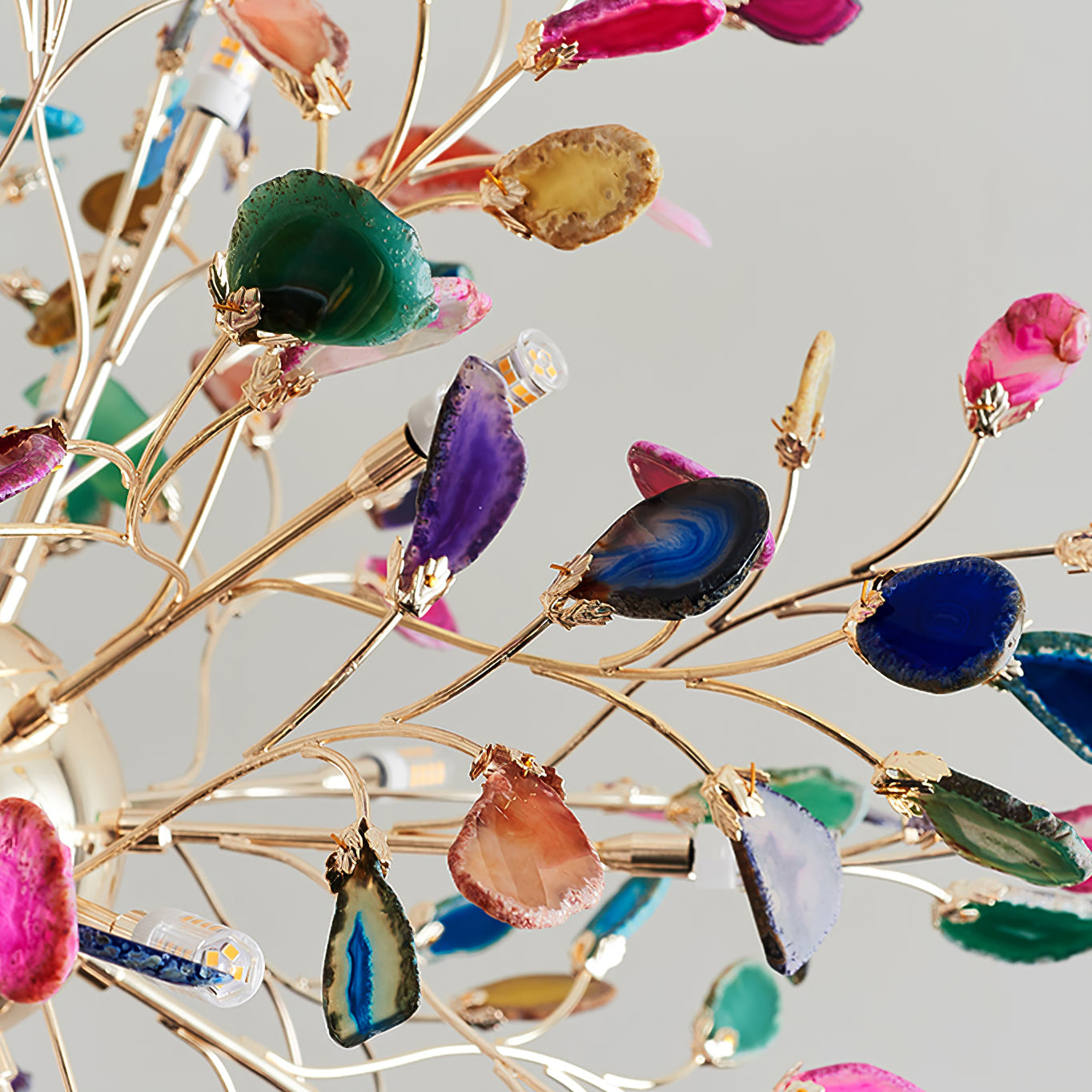 Pietra Agate Slice Chandelier