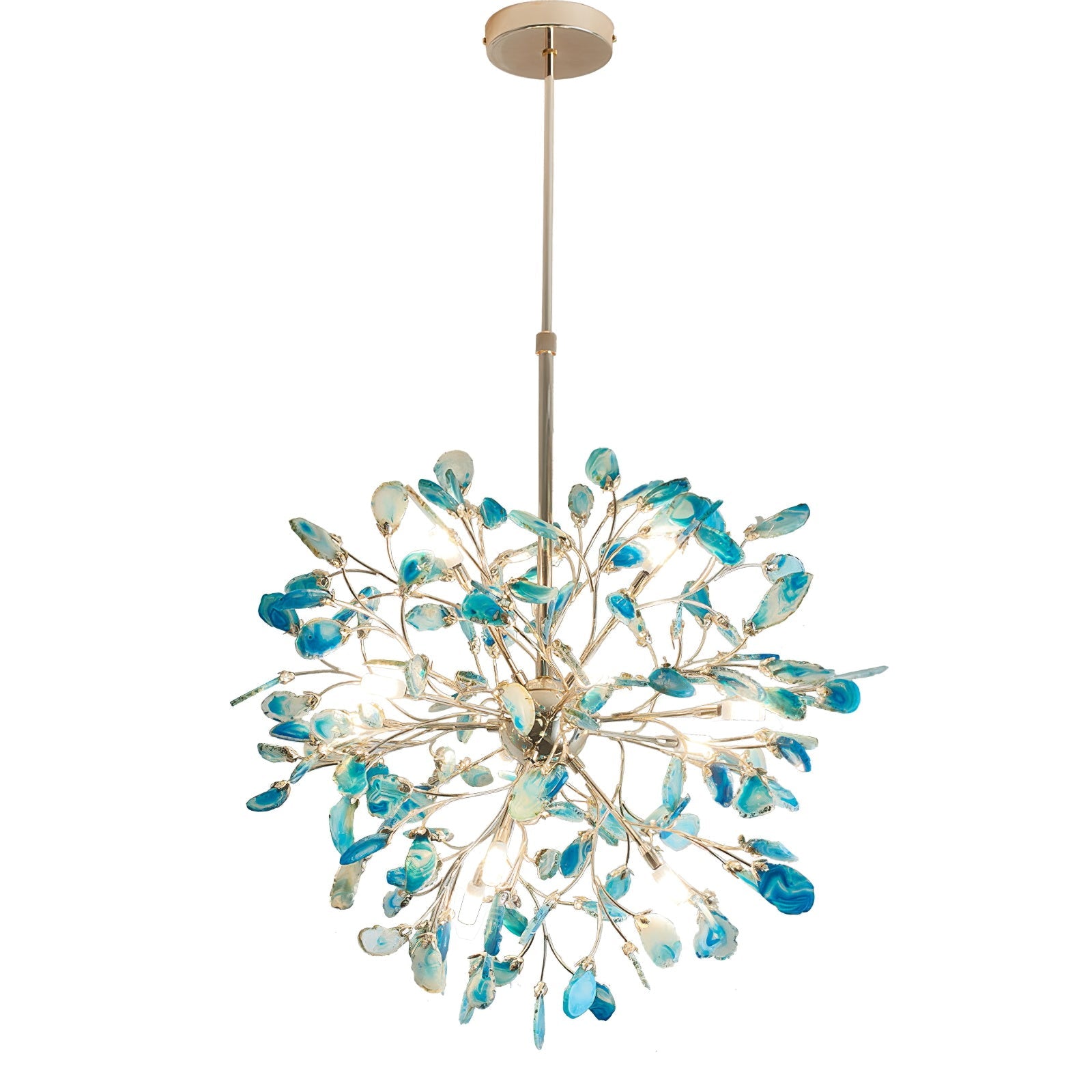 Pietra Agate Slice Chandelier