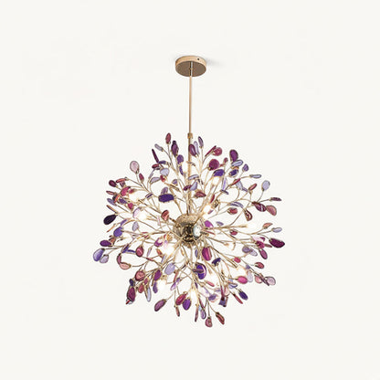 Pietra Agate Slice Chandelier