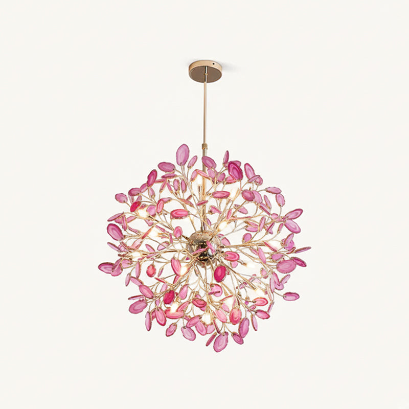 Pietra Agate Slice Chandelier