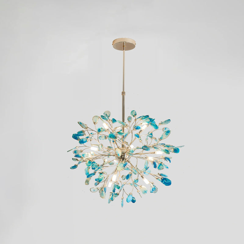 Pietra Agate Slice Chandelier