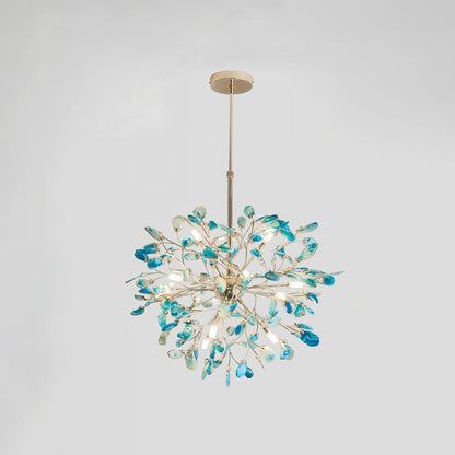 Pietra Agate Slice Chandelier