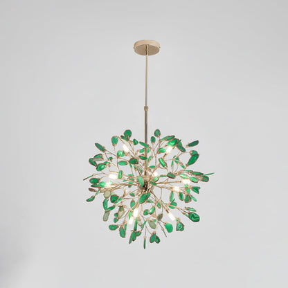 Pietra Agate Slice Chandelier
