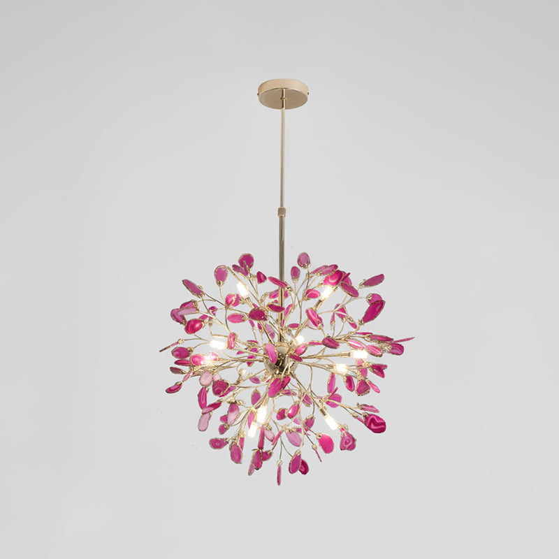Pietra Agate Slice Chandelier