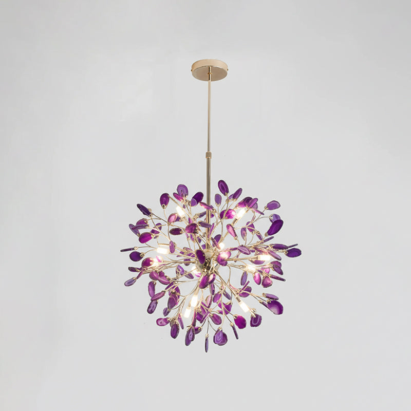 Pietra Agate Slice Chandelier