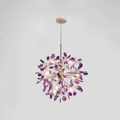 Pietra Agate Slice Chandelier