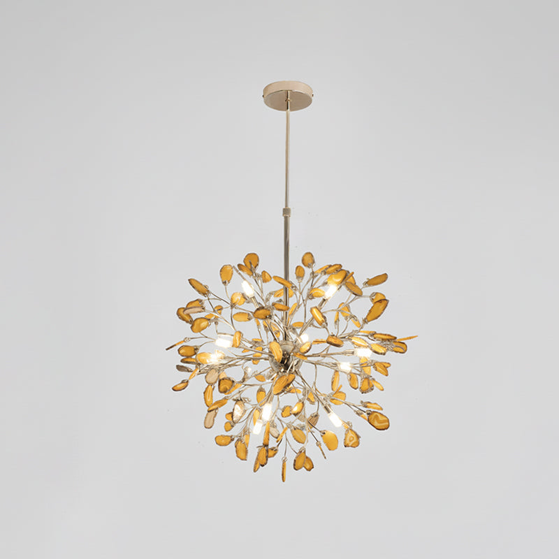 Pietra Agate Slice Chandelier