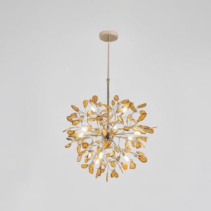 Pietra Agate Slice Chandelier
