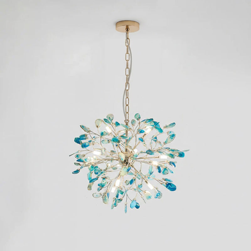 Pietra Agate Slice Chandelier