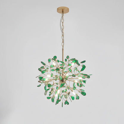Pietra Agate Slice Chandelier