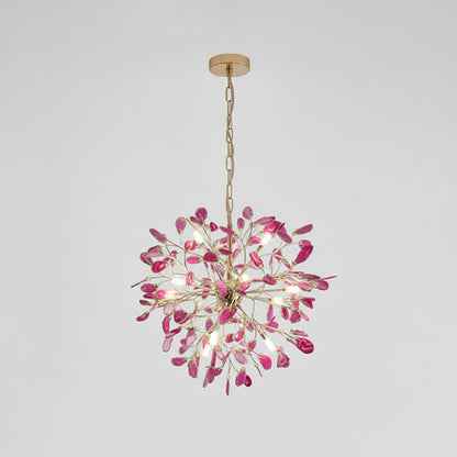 Pietra Agate Slice Chandelier