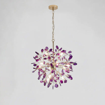 Pietra Agate Slice Chandelier