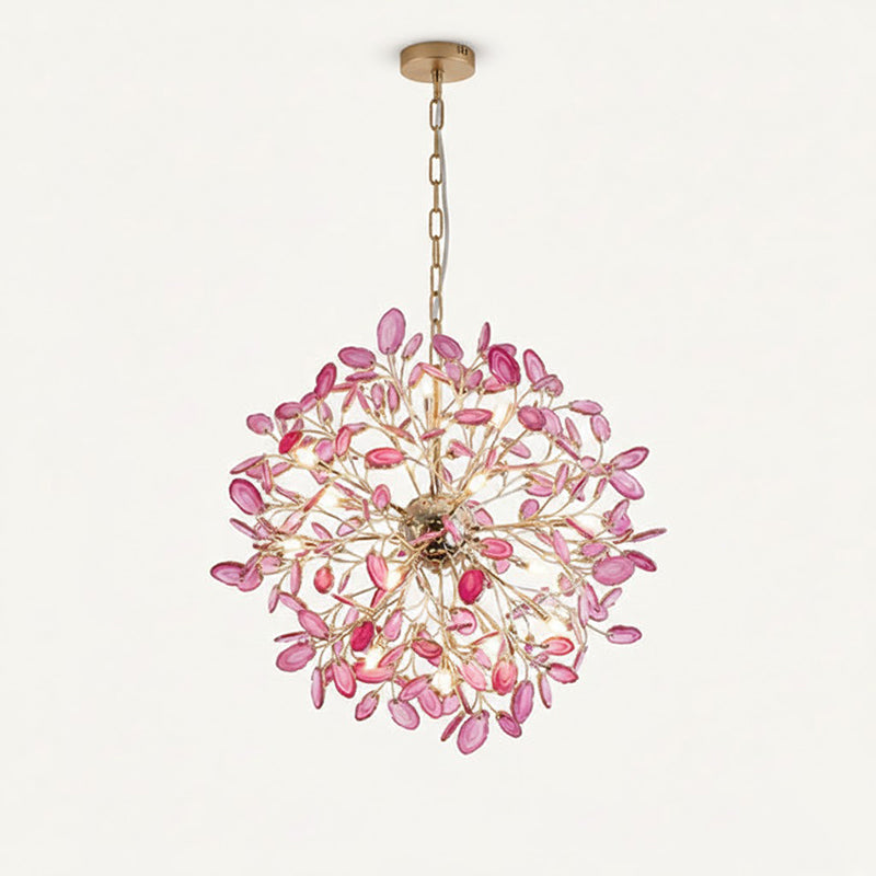 Pietra Agate Slice Chandelier