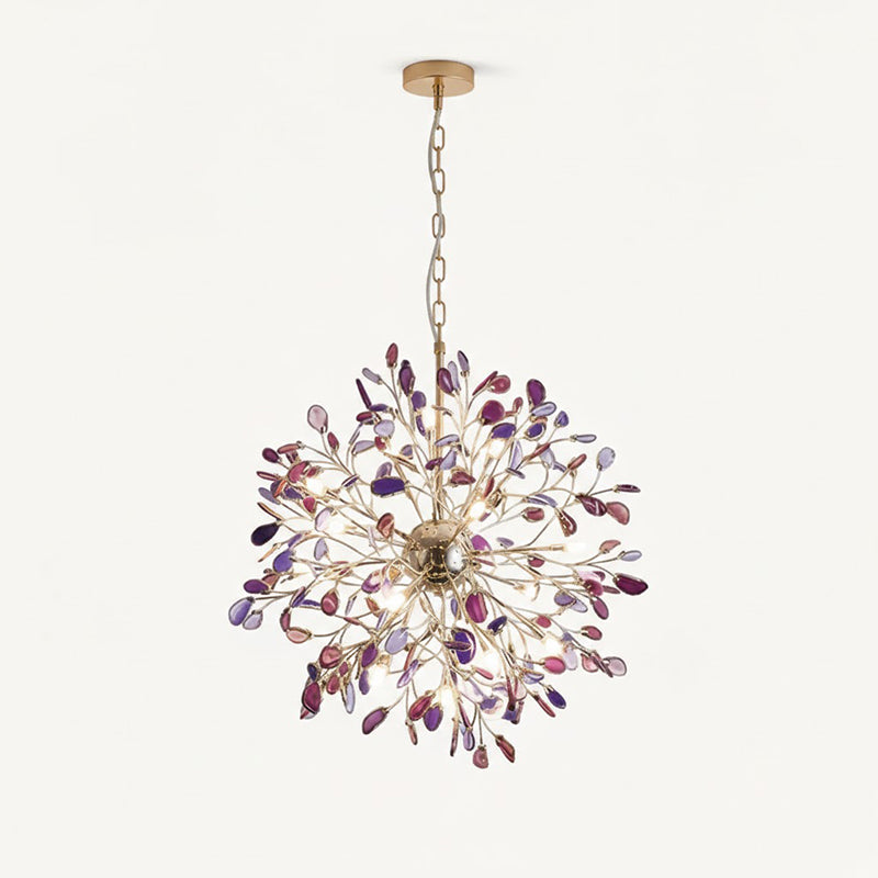 Pietra Agate Slice Chandelier