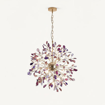 Pietra Agate Slice Chandelier