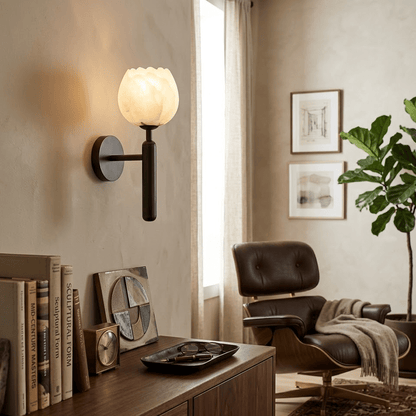 Sasso Alabaster Wall Light