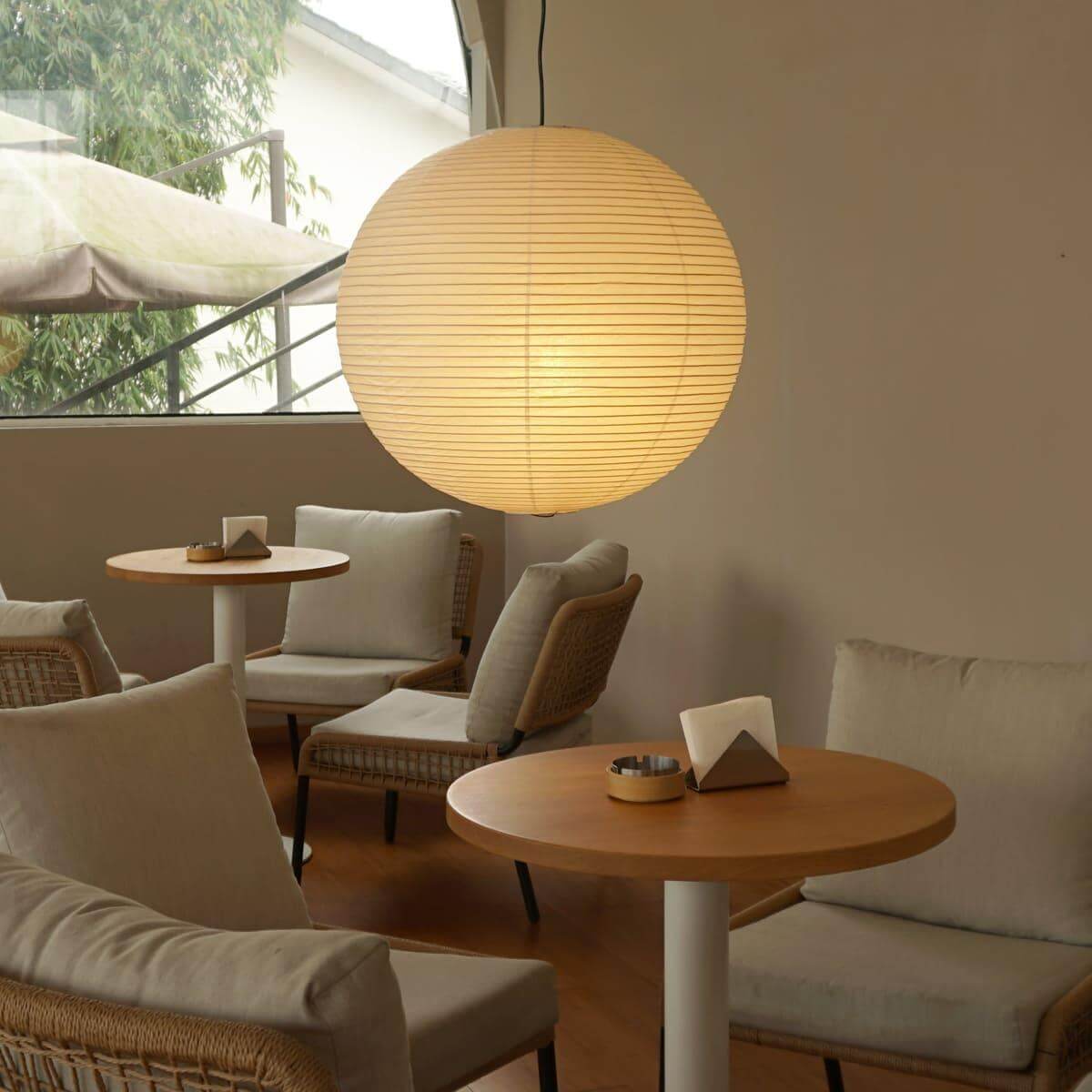 Sfera Washi Paper Globe Pendant