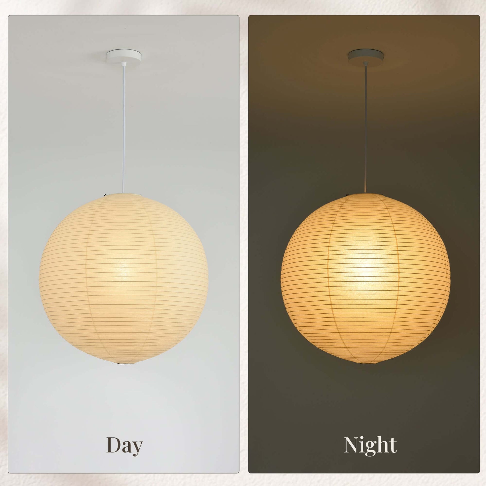 Sfera Washi Paper Globe Pendant