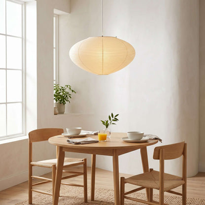 Washi Paper Saucer Pendant