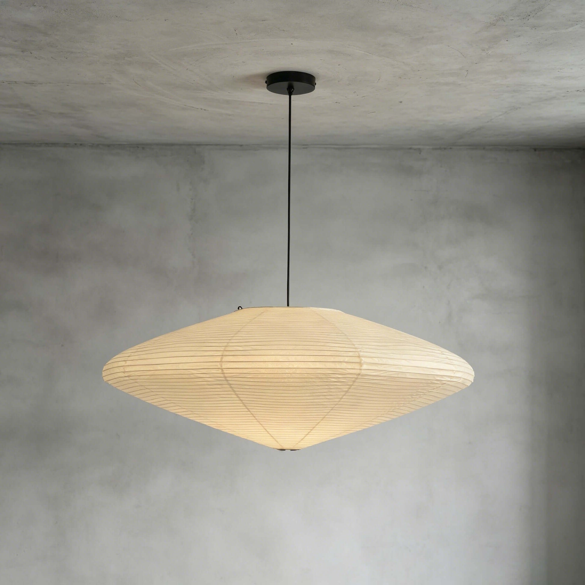 Washi Paper Saucer Pendant