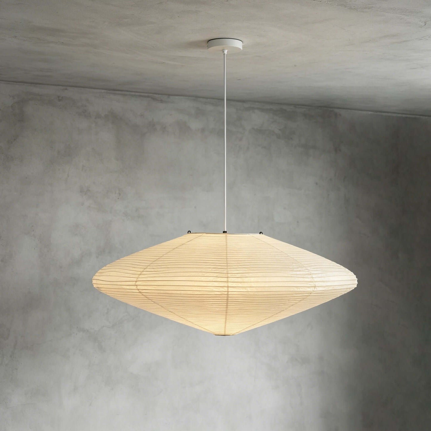 Washi Paper Saucer Pendant