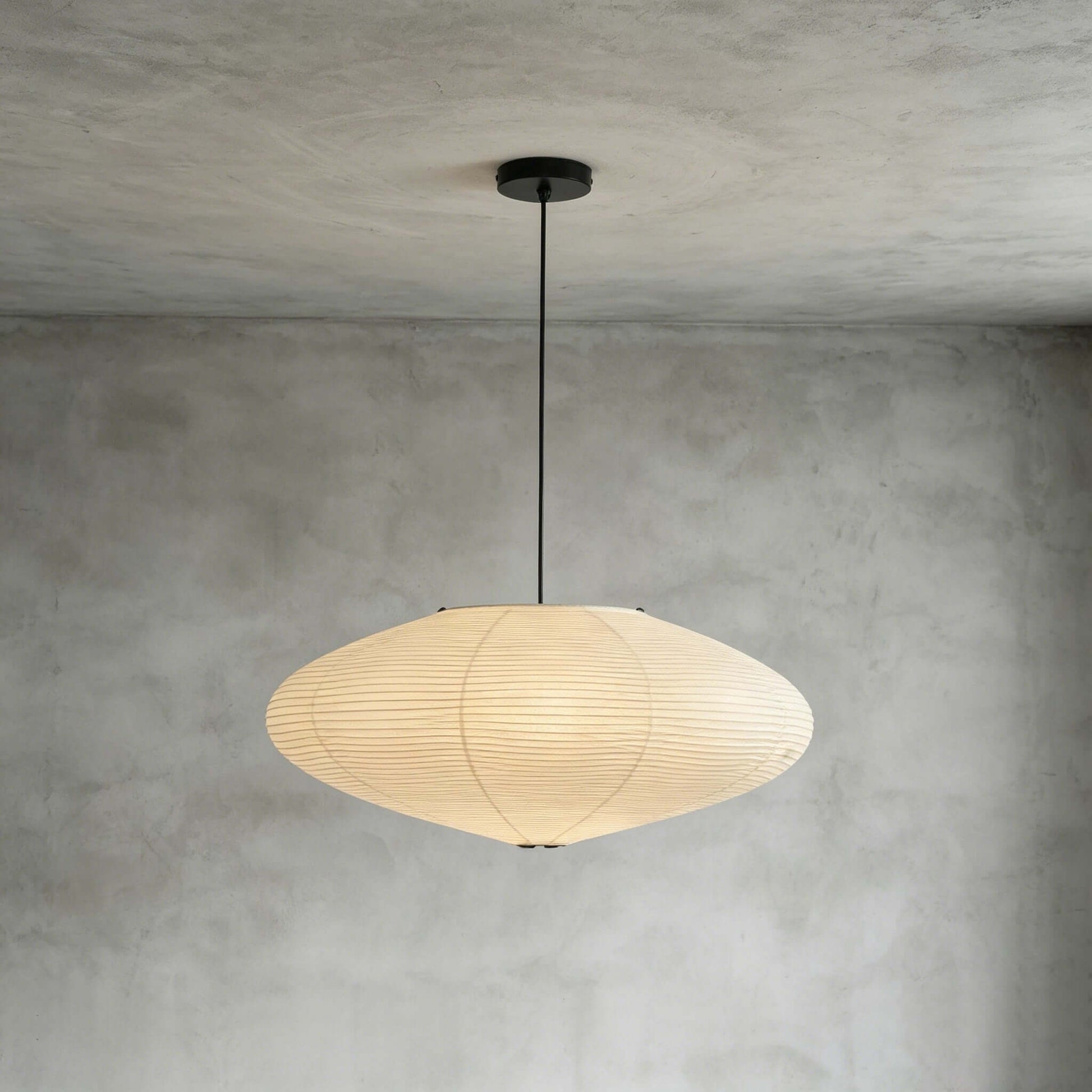 Washi Paper Saucer Pendant