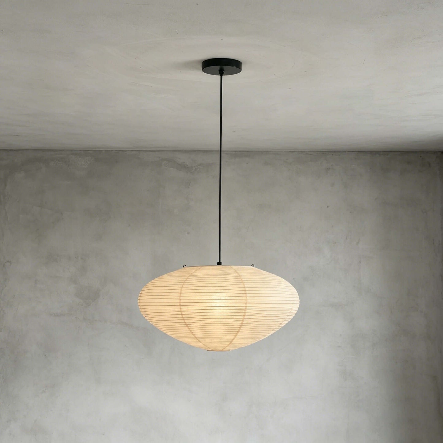 Washi Paper Saucer Pendant