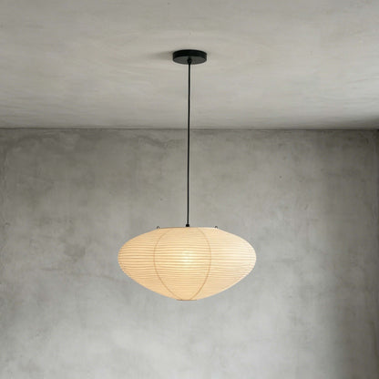 Washi Paper Saucer Pendant
