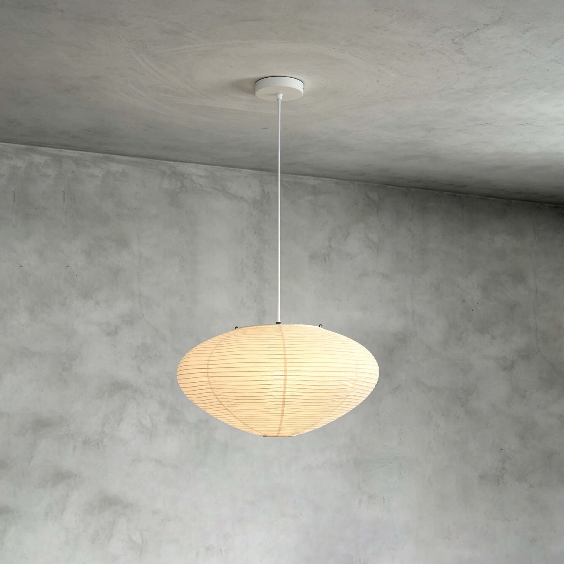 Washi Paper Saucer Pendant